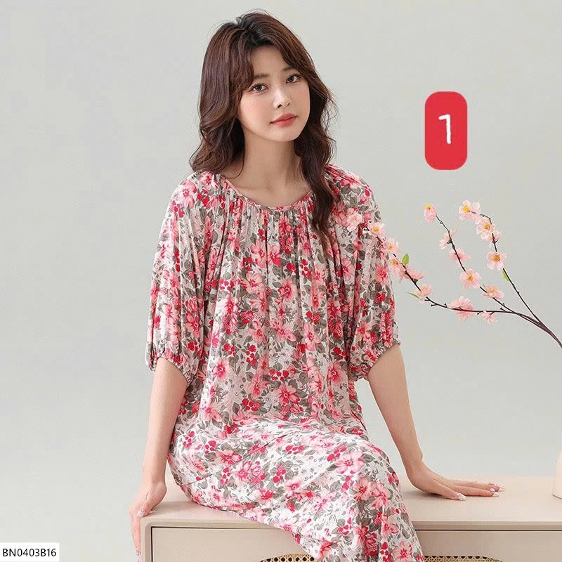 BỘ COTTON LANH LỤA NỮ MẶC NHÀ