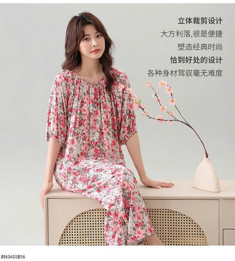 BỘ COTTON LANH LỤA NỮ MẶC NHÀ