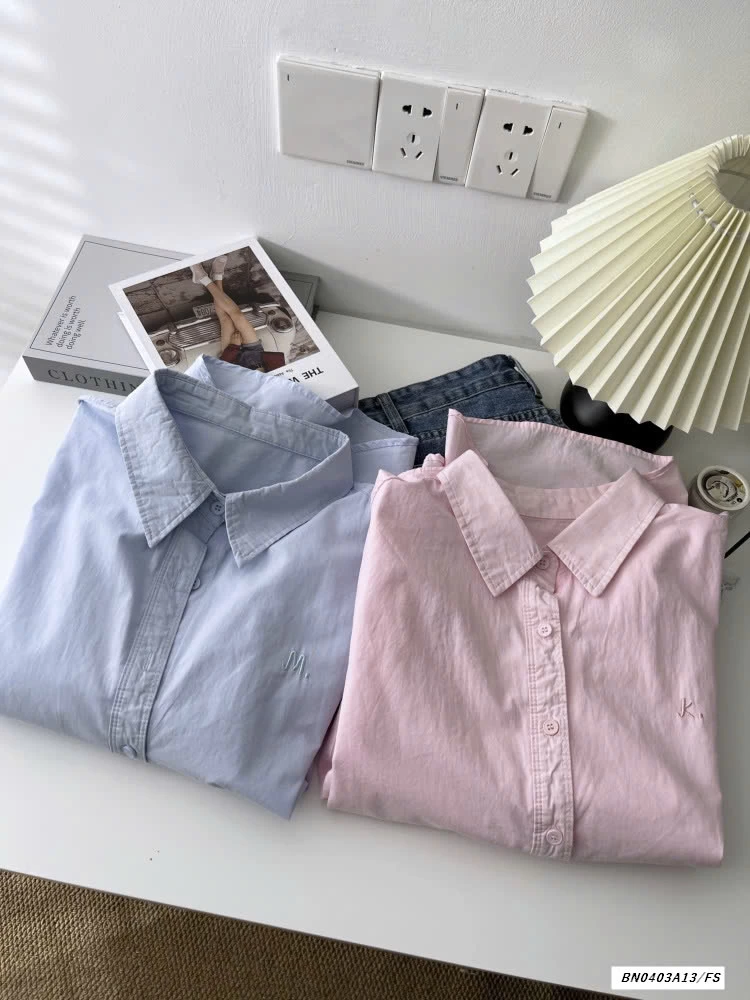 SƠ MI THÔ TRƠN MÀU KOREA