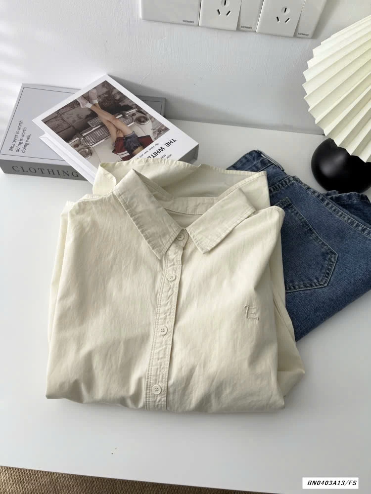 SƠ MI THÔ TRƠN MÀU KOREA