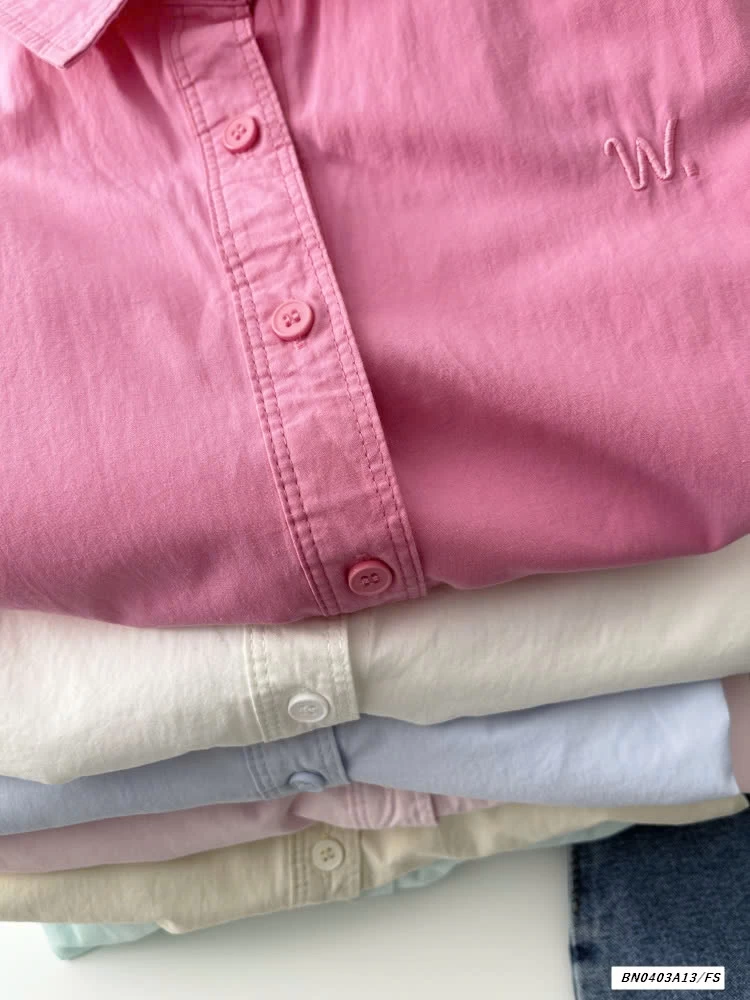 SƠ MI THÔ TRƠN MÀU KOREA