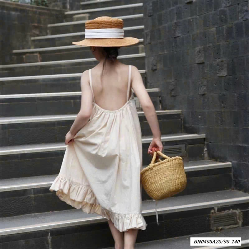 MAXI CỔ YẾM HỞ LƯNG