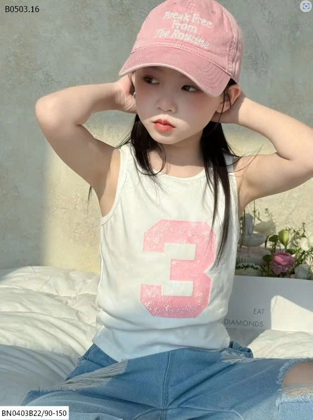 SET ÁO BA LỖ SỐ 3 MIX QUẦN JEAN RÁCH GỐI