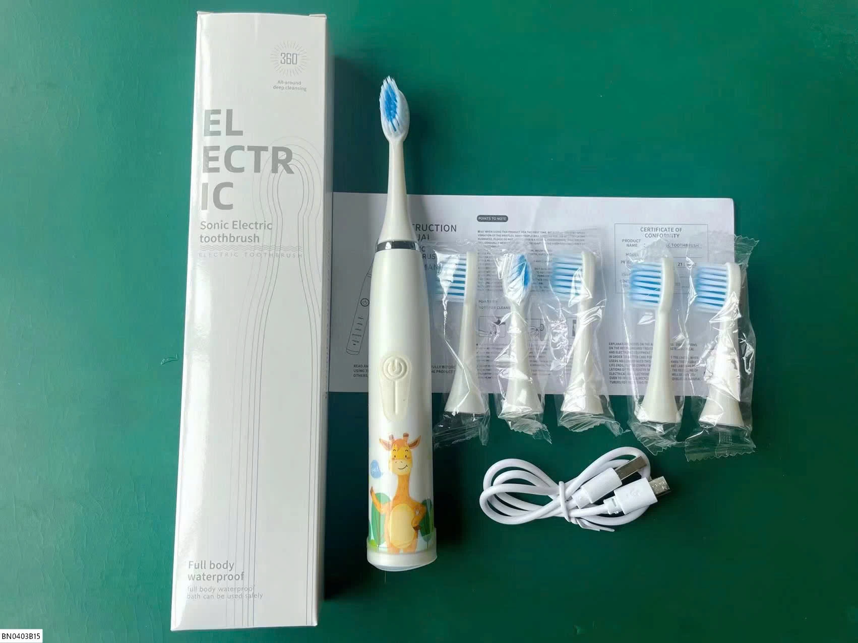 BÀN CHẢI ĐIỆN CHO BÉ