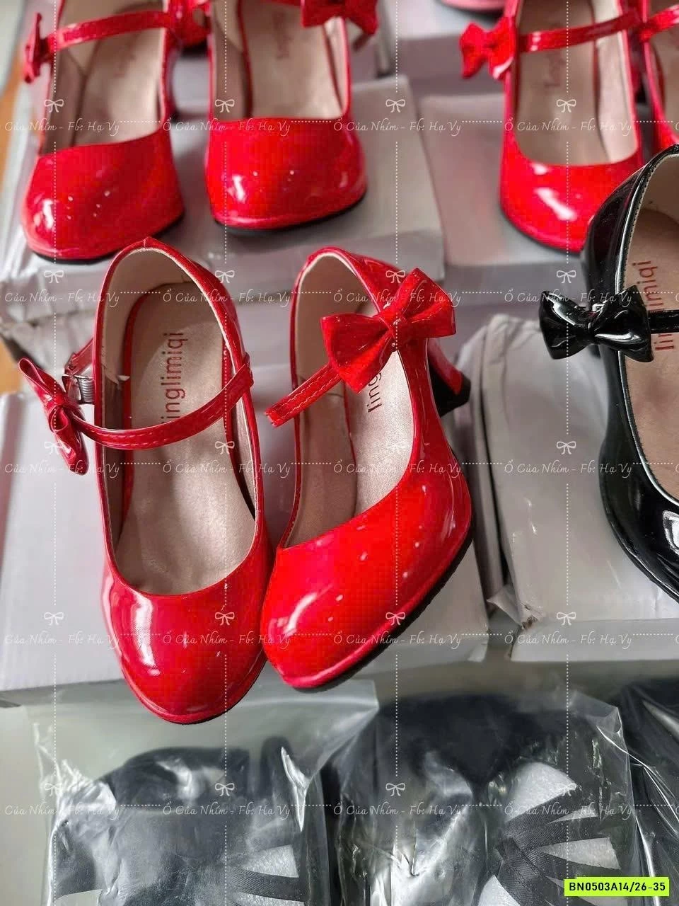 GIÀY BÓNG CAO GÓT GẮN NƠ