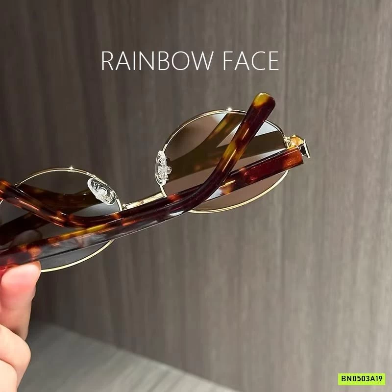 KÍNH RÂM GỌNG BEO NÂU