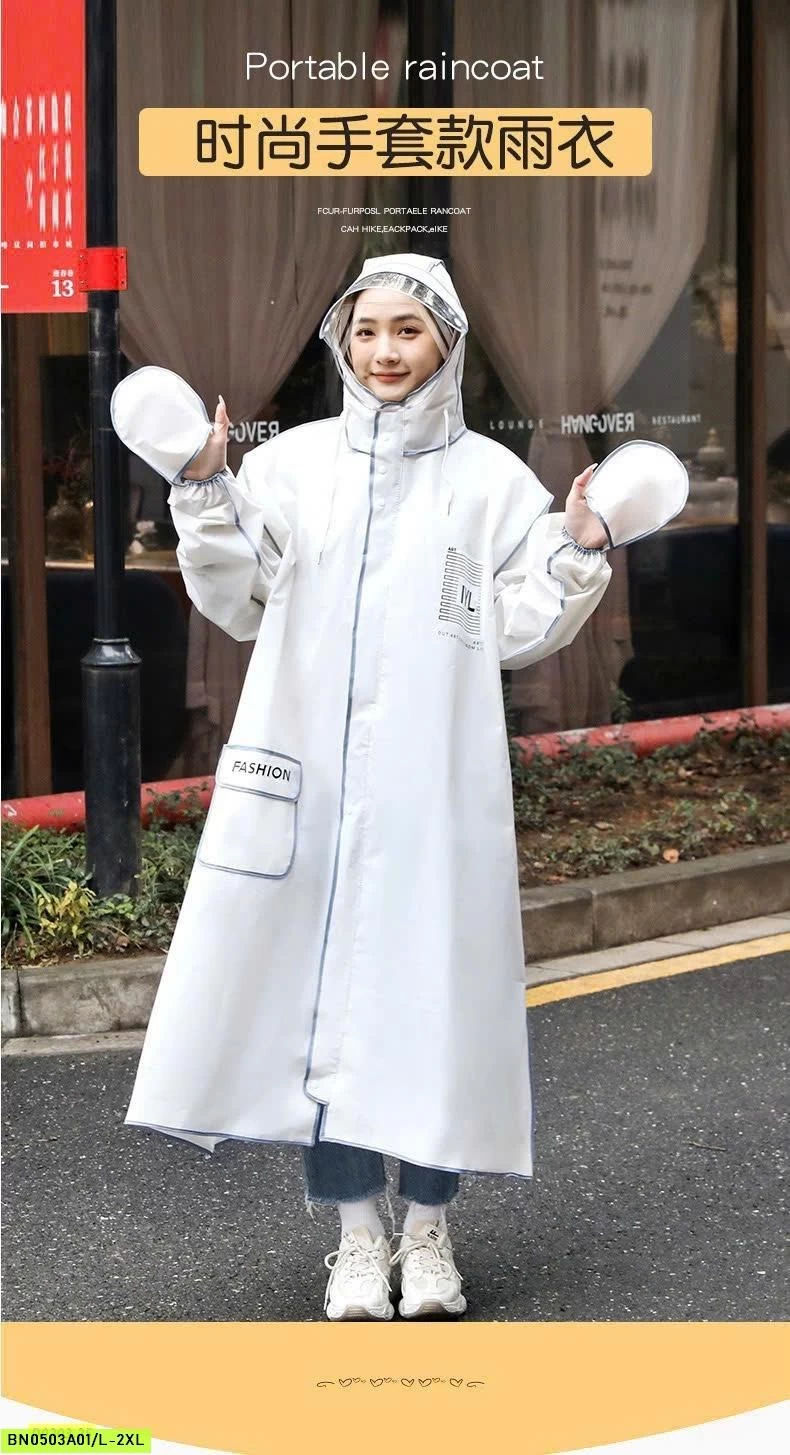 ÁO MƯA THỜI TRANG GẤU NICE