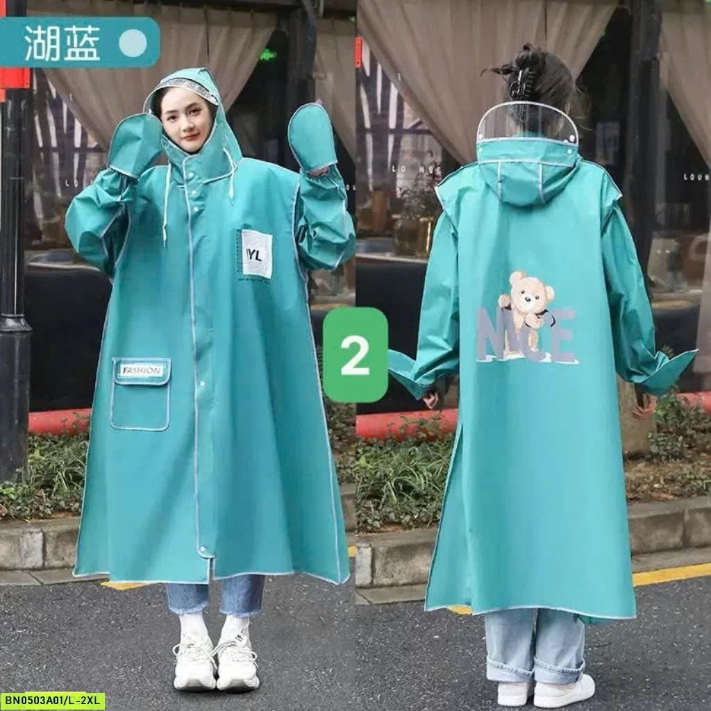 ÁO MƯA THỜI TRANG GẤU NICE