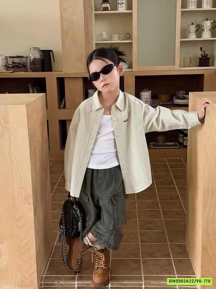 SƠ MI THÊU LOGO NGỰA 26A045 AMBB