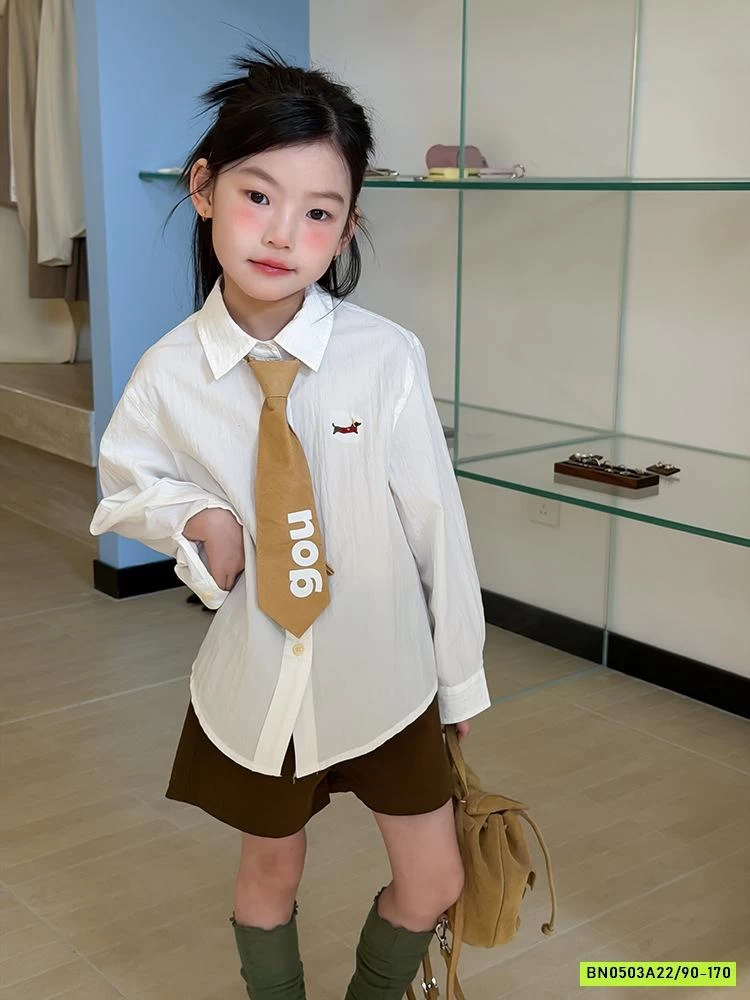 SƠ MI THÊU LOGO NGỰA 26A045 AMBB