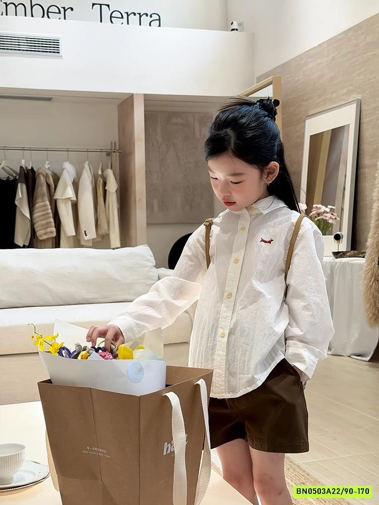 SƠ MI THÊU LOGO NGỰA 26A045 AMBB