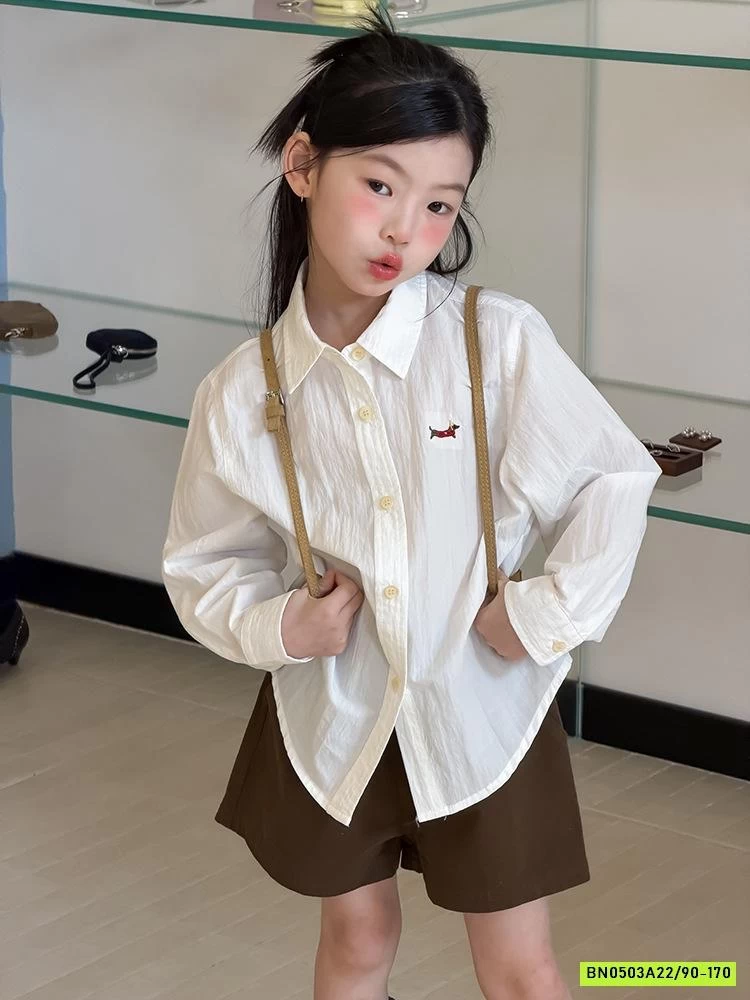 SƠ MI THÊU LOGO NGỰA 26A045 AMBB