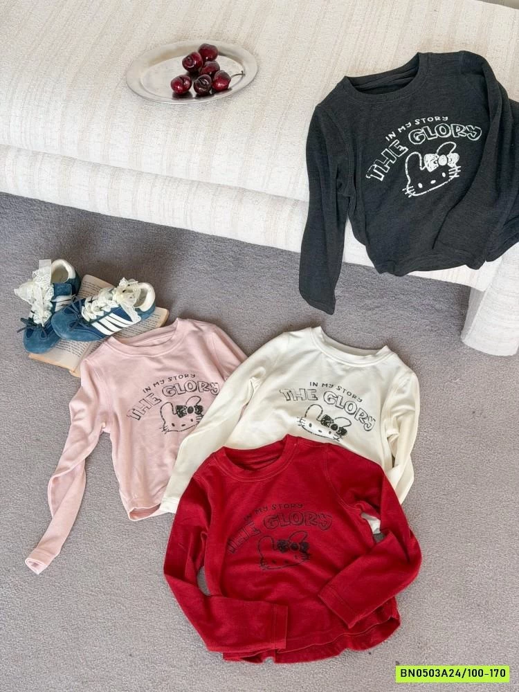 ÁO THUN GIẤY KITTY 26A073 AMBB