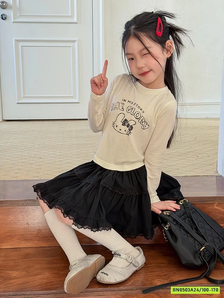 ÁO THUN GIẤY KITTY 26A073 AMBB