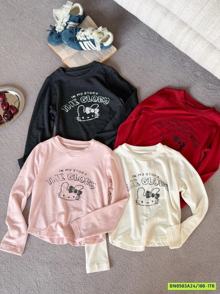 ÁO THUN GIẤY KITTY 26A073 AMBB