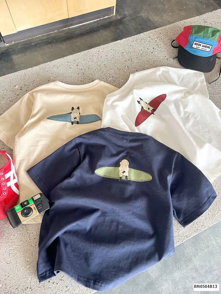 BST áo phông cún  AMBB bé trai 25B146
