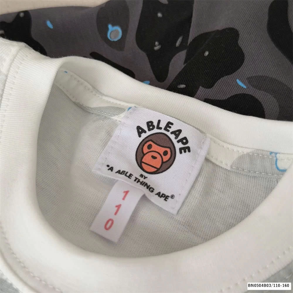 ÁO CỘC TAY HỌA TIẾT LOANG MÀU