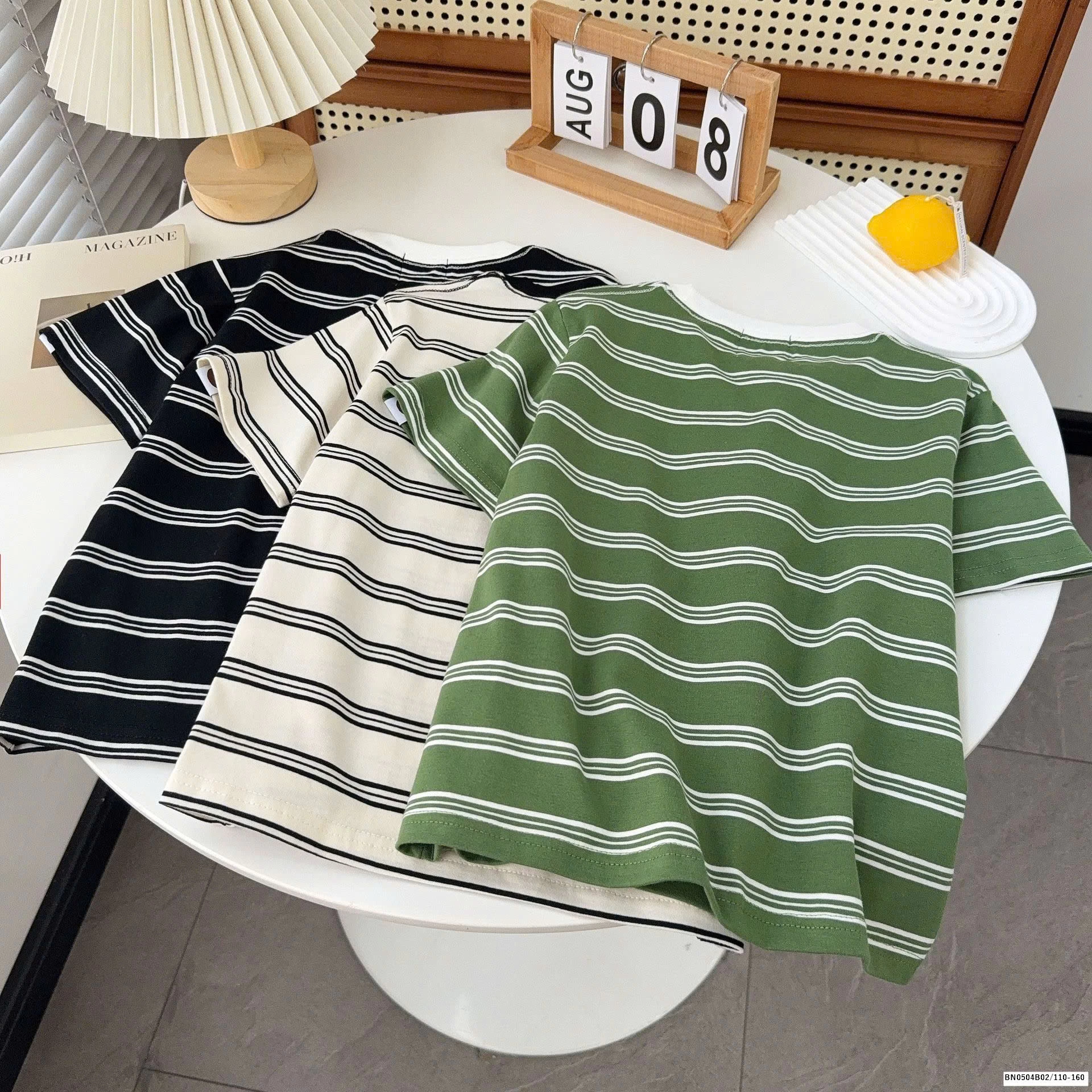 ÁO PHÔNG KẺ NGANG