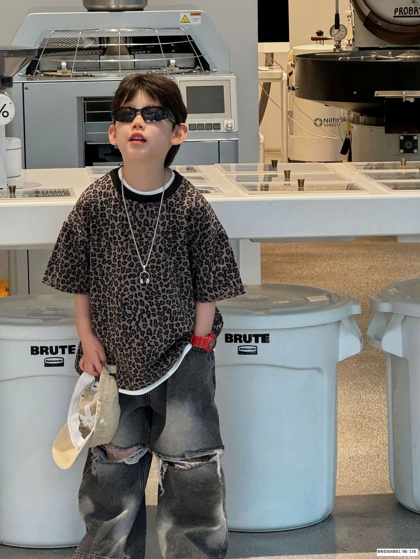 ÁO THUN DA BEO NHÍ