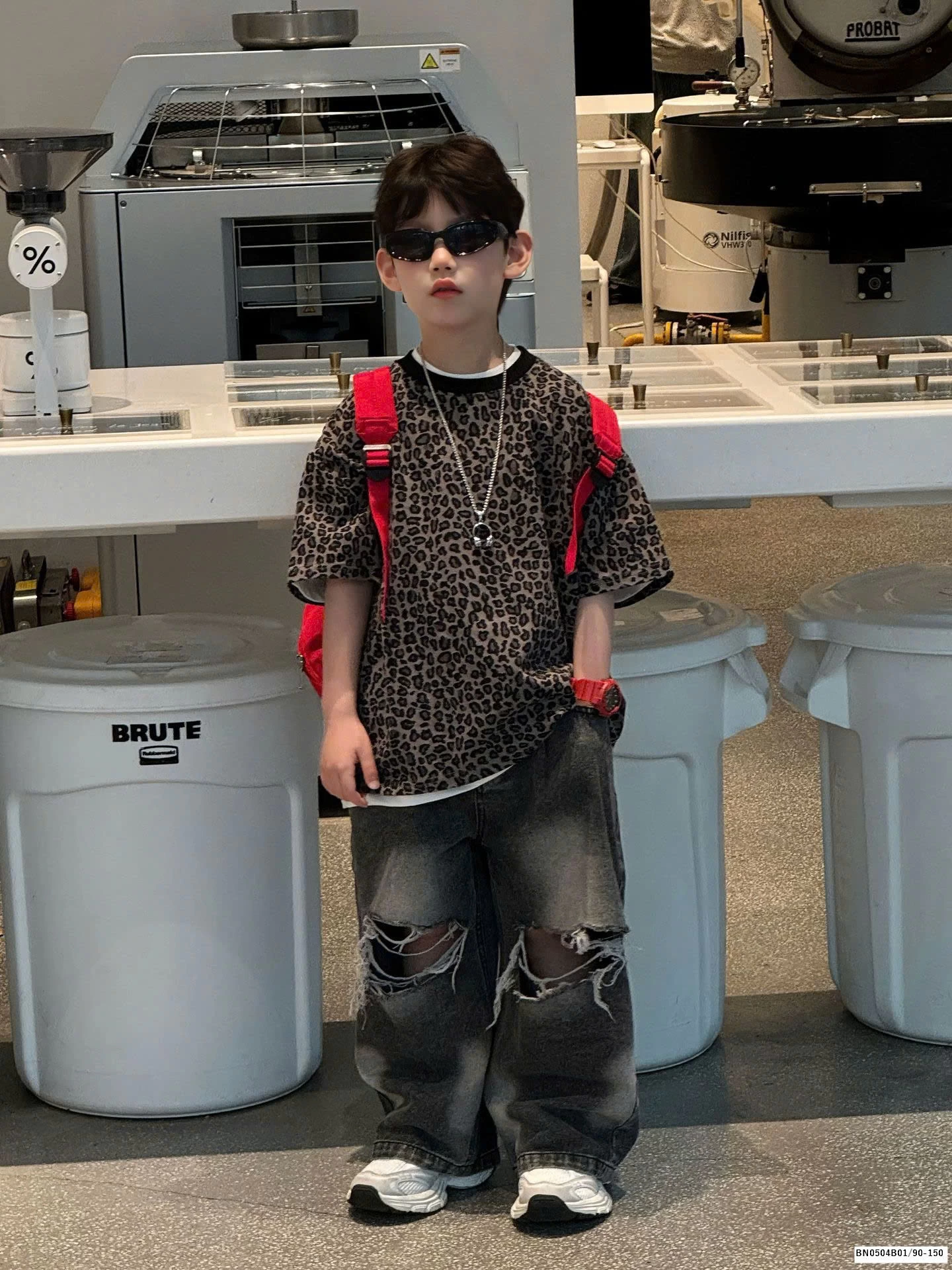 ÁO THUN DA BEO NHÍ