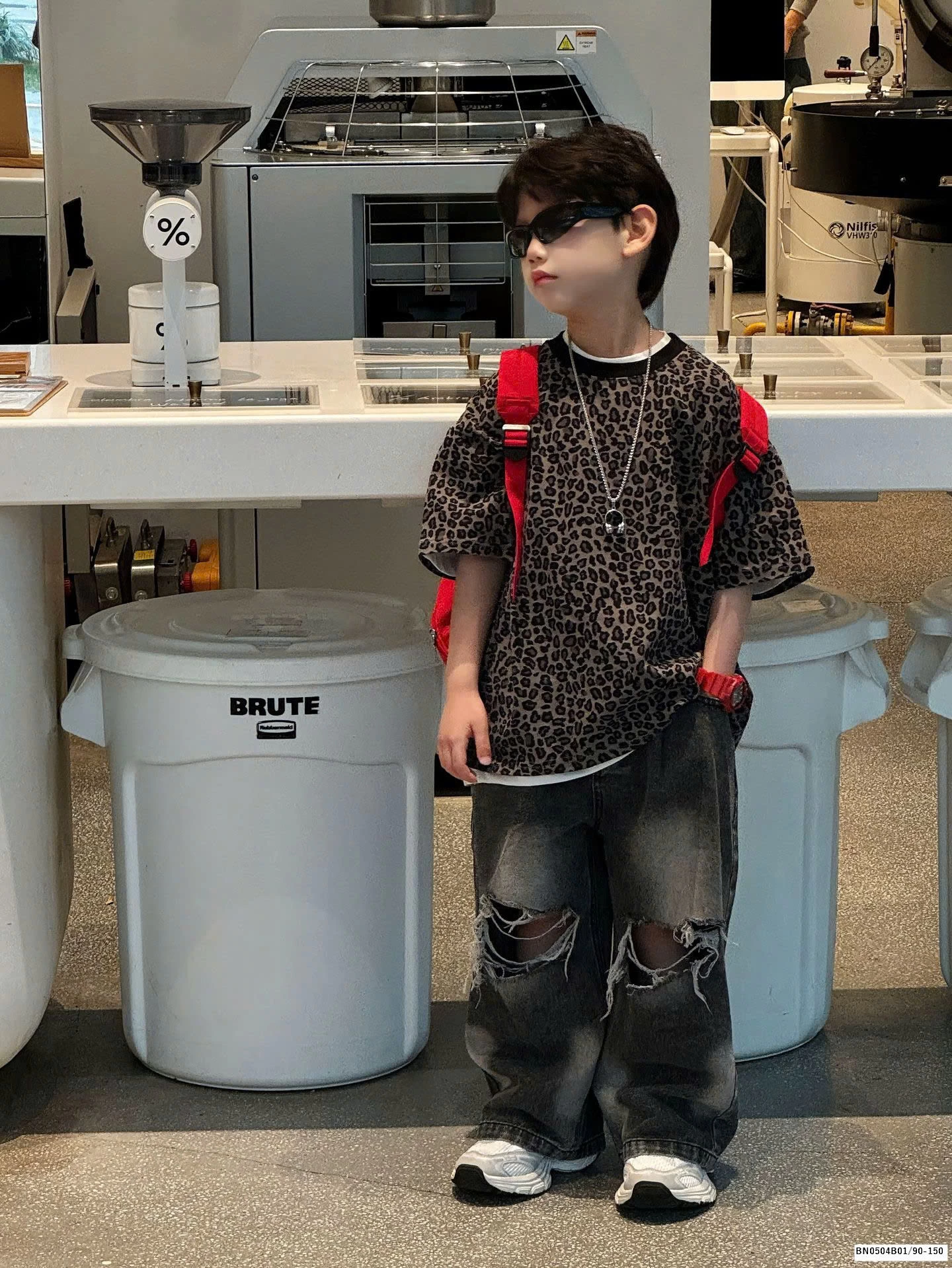 ÁO THUN DA BEO NHÍ