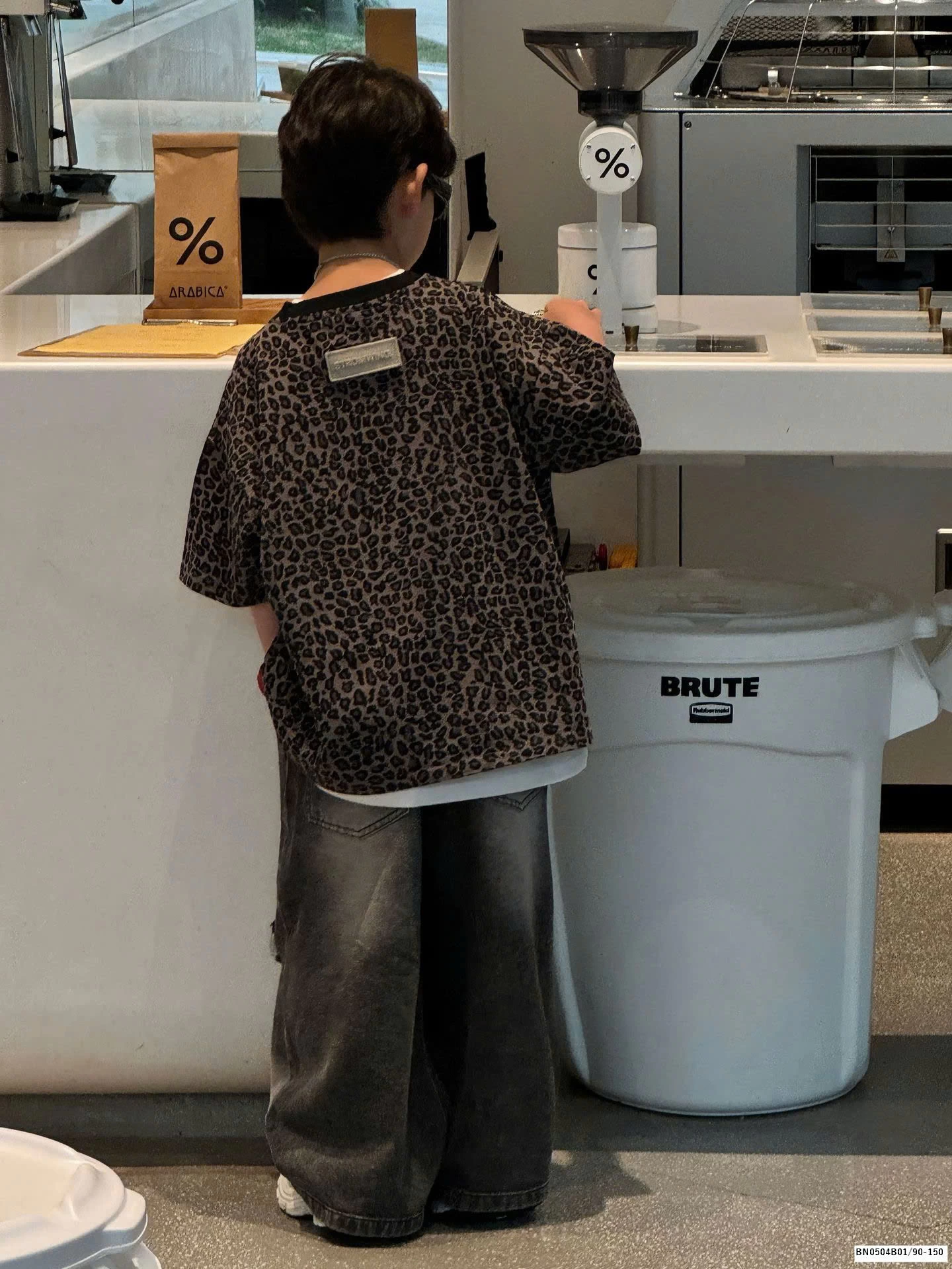 ÁO THUN DA BEO NHÍ