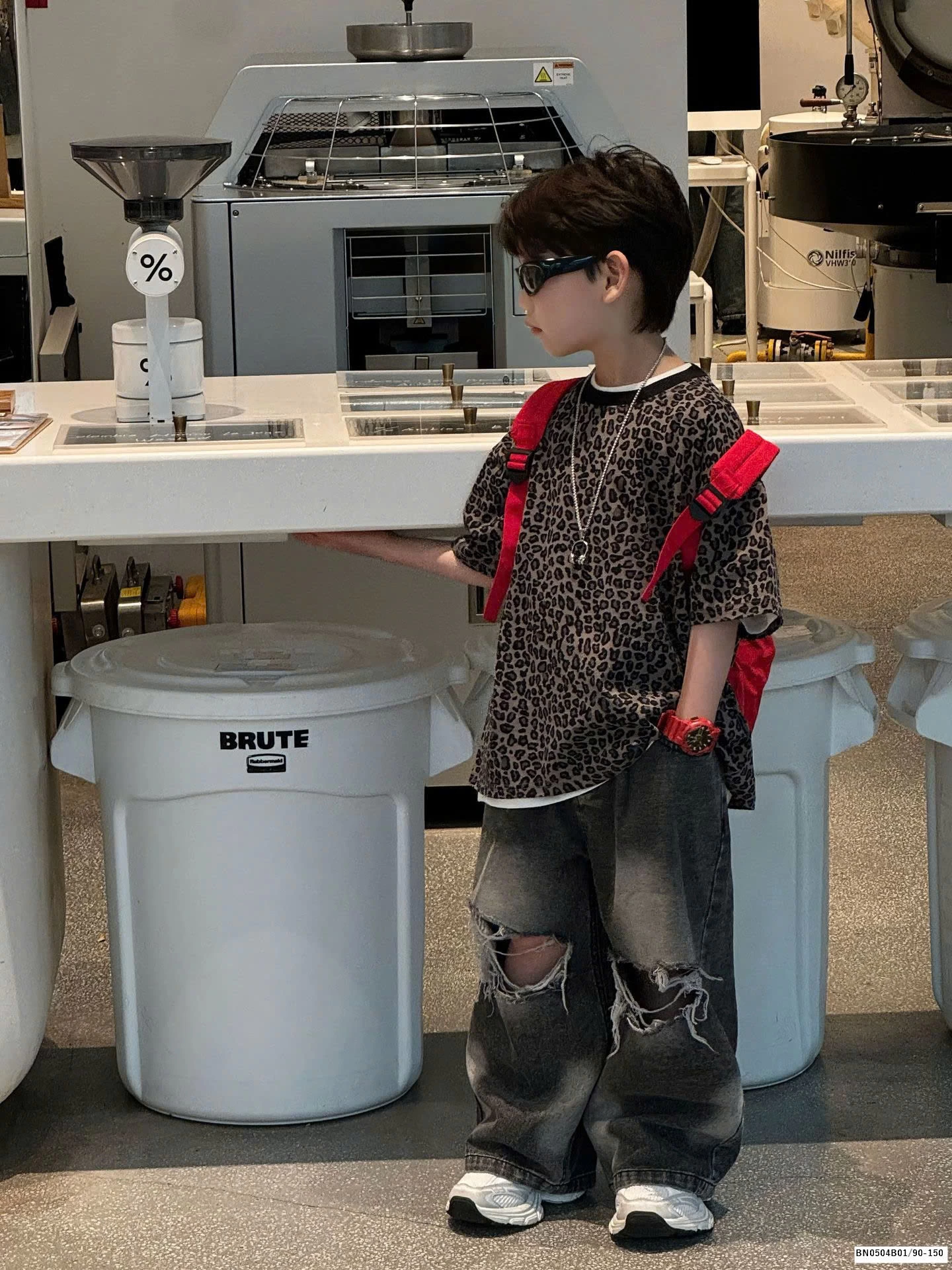 ÁO THUN DA BEO NHÍ