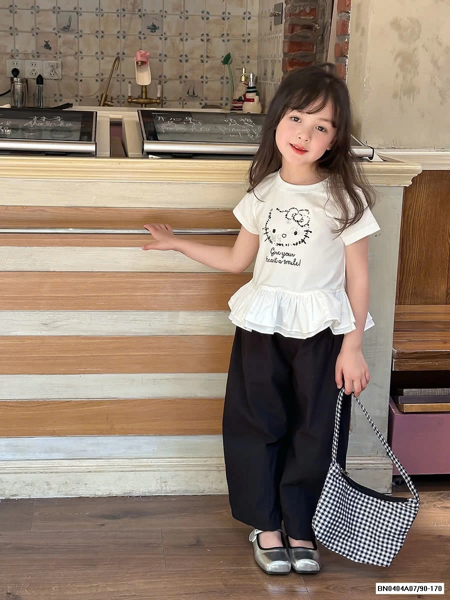 ÁO THUN MÈO BÁNH BÈO AMBB