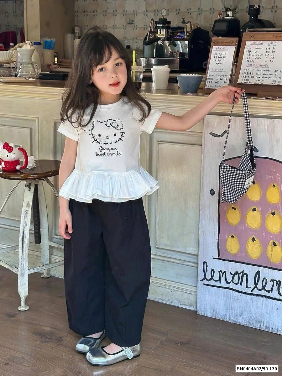 ÁO THUN MÈO BÁNH BÈO AMBB