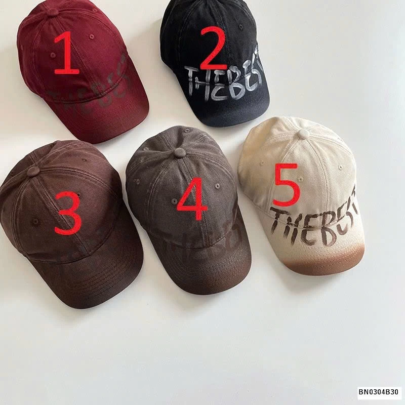 MŨ KẾT LOANG MÀU IN CHỮ AMBB 25A195