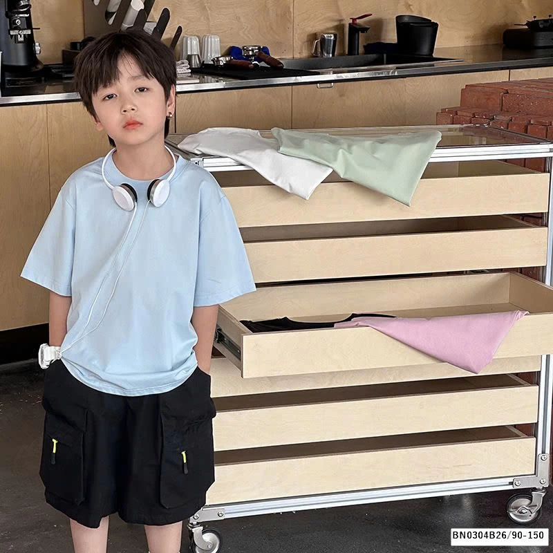 ÁO THUN TRƠN AMBB 25B125