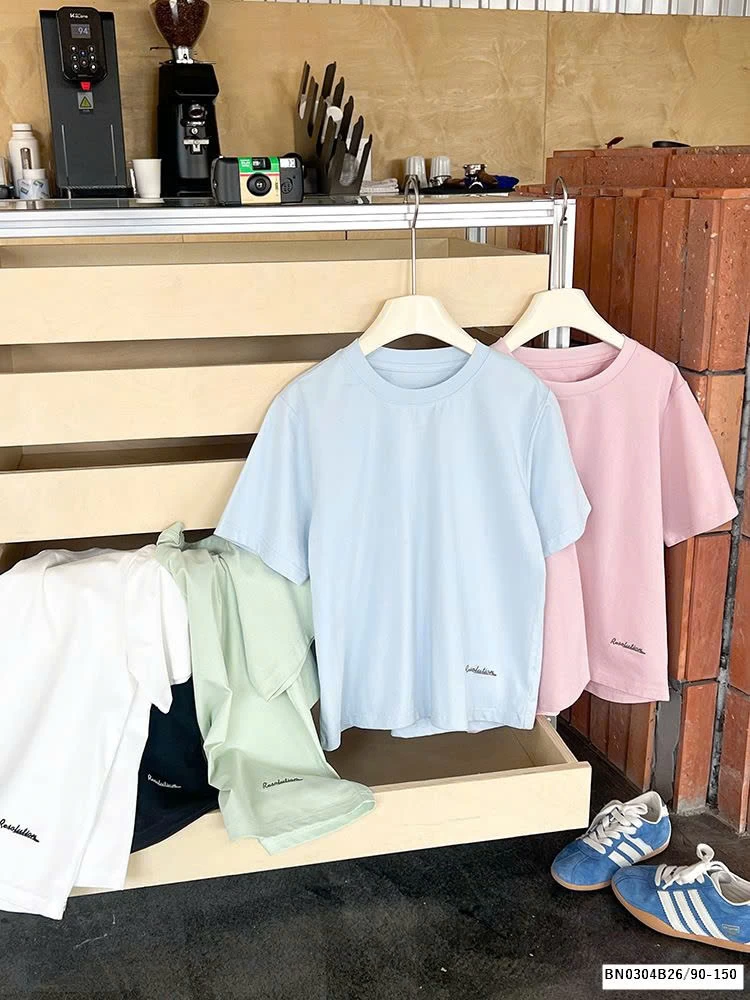 ÁO THUN TRƠN AMBB 25B125