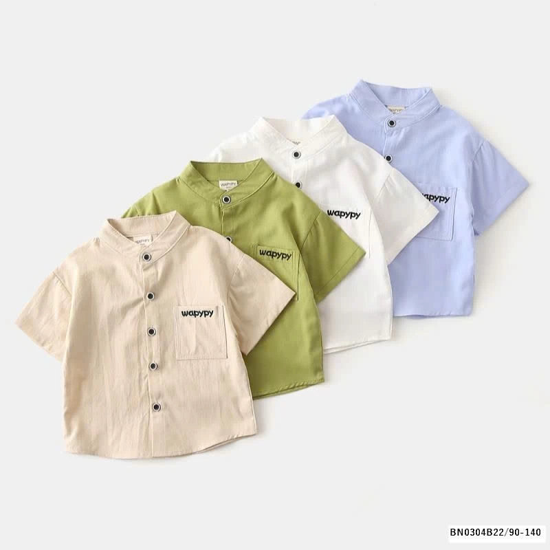 ÁO SƠ MI CỔ TÀU WAPPY