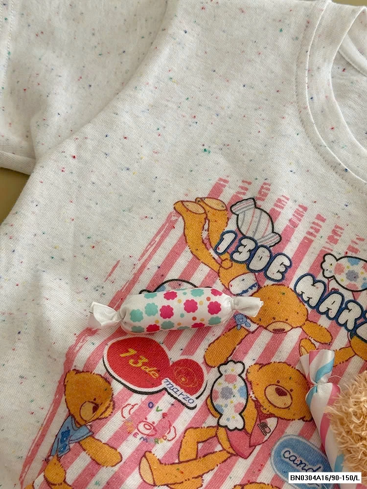 ÁO THUN KẸO TẶNG KÈM GẤU