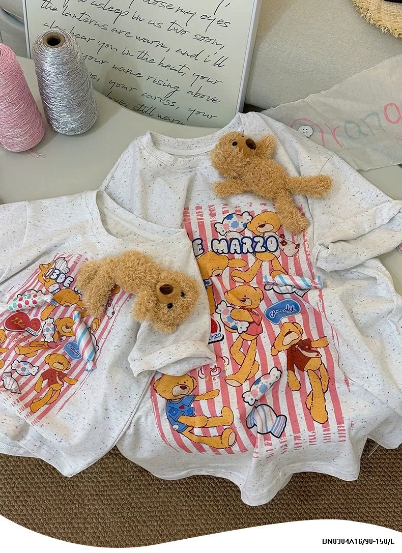 ÁO THUN KẸO TẶNG KÈM GẤU