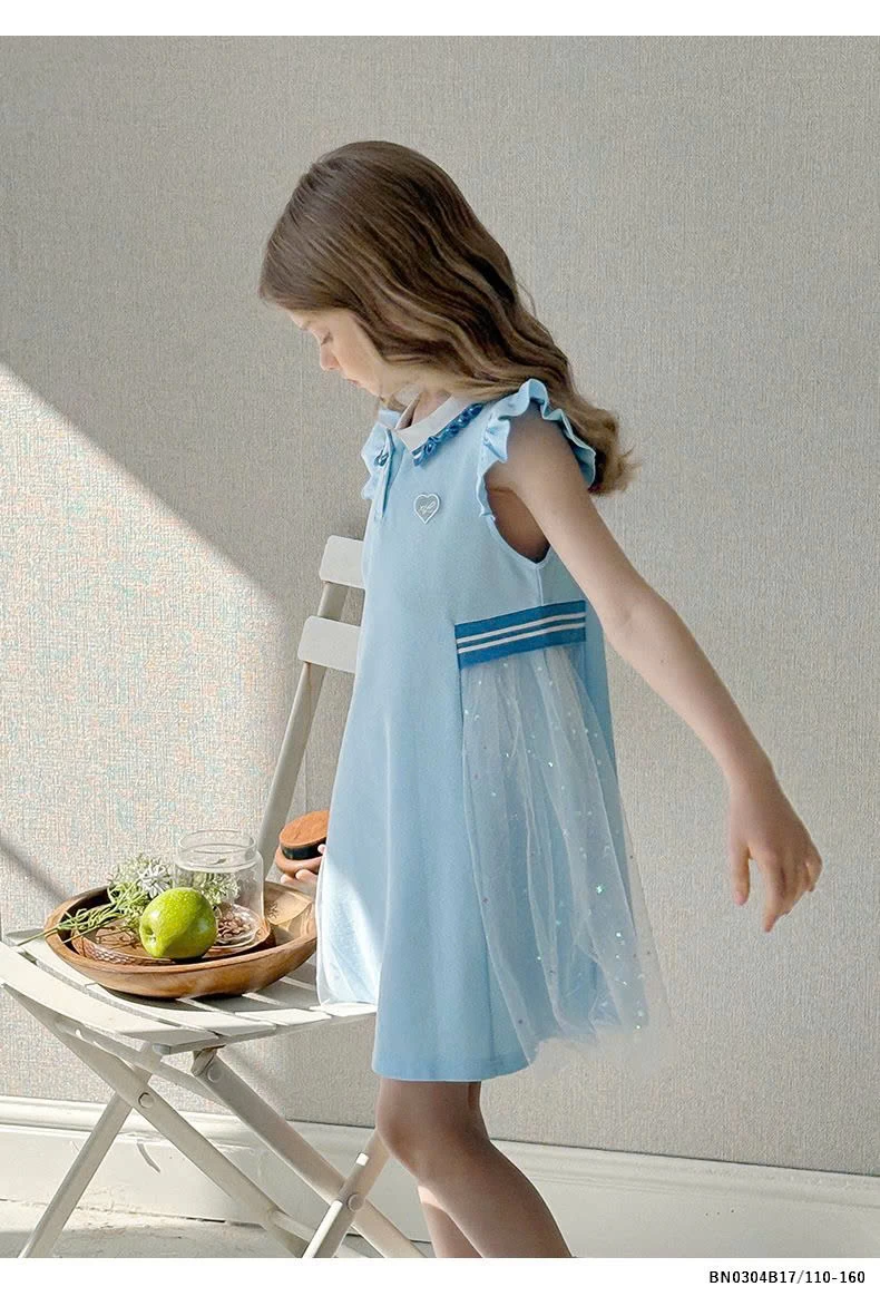 VÁY COTTON CÁNH TIÊN PHỐI VOAN