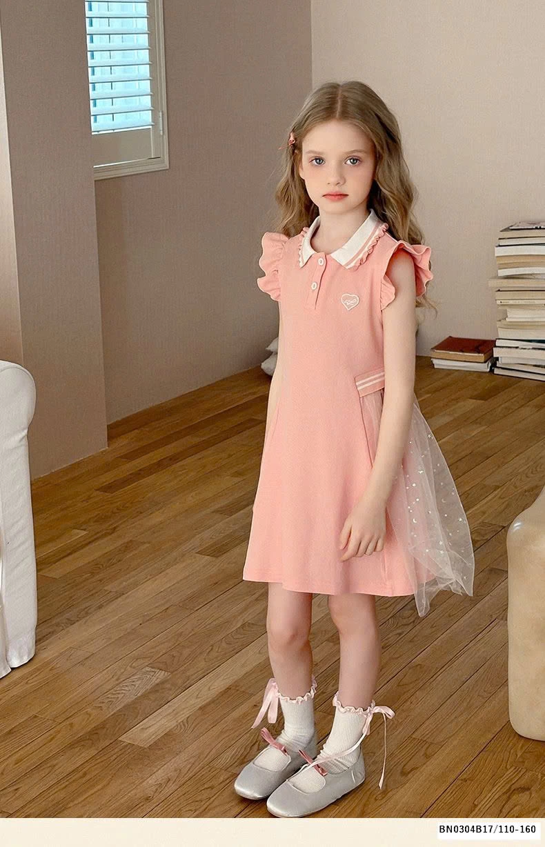 VÁY COTTON CÁNH TIÊN PHỐI VOAN