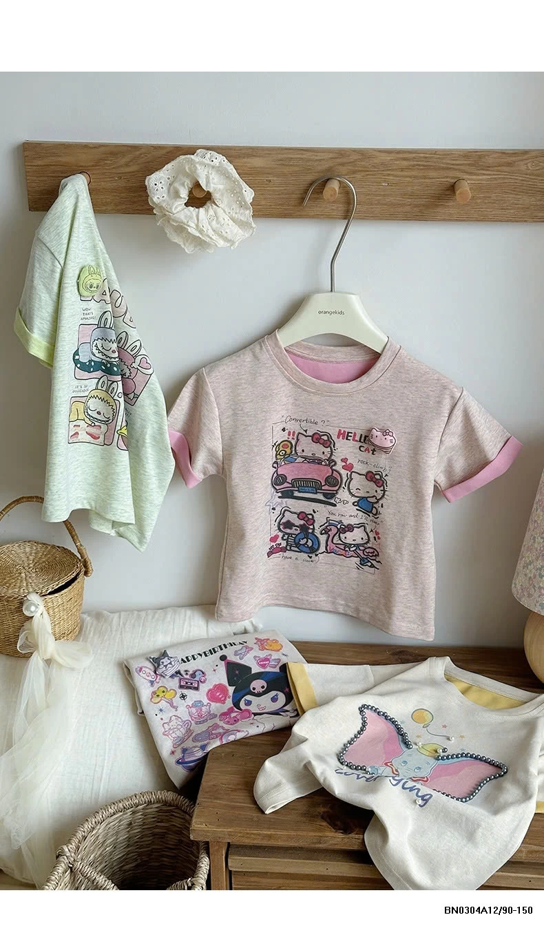 ÁO THUN IN HÌNH PHỐI MÀU