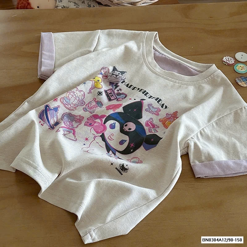 ÁO THUN IN HÌNH PHỐI MÀU