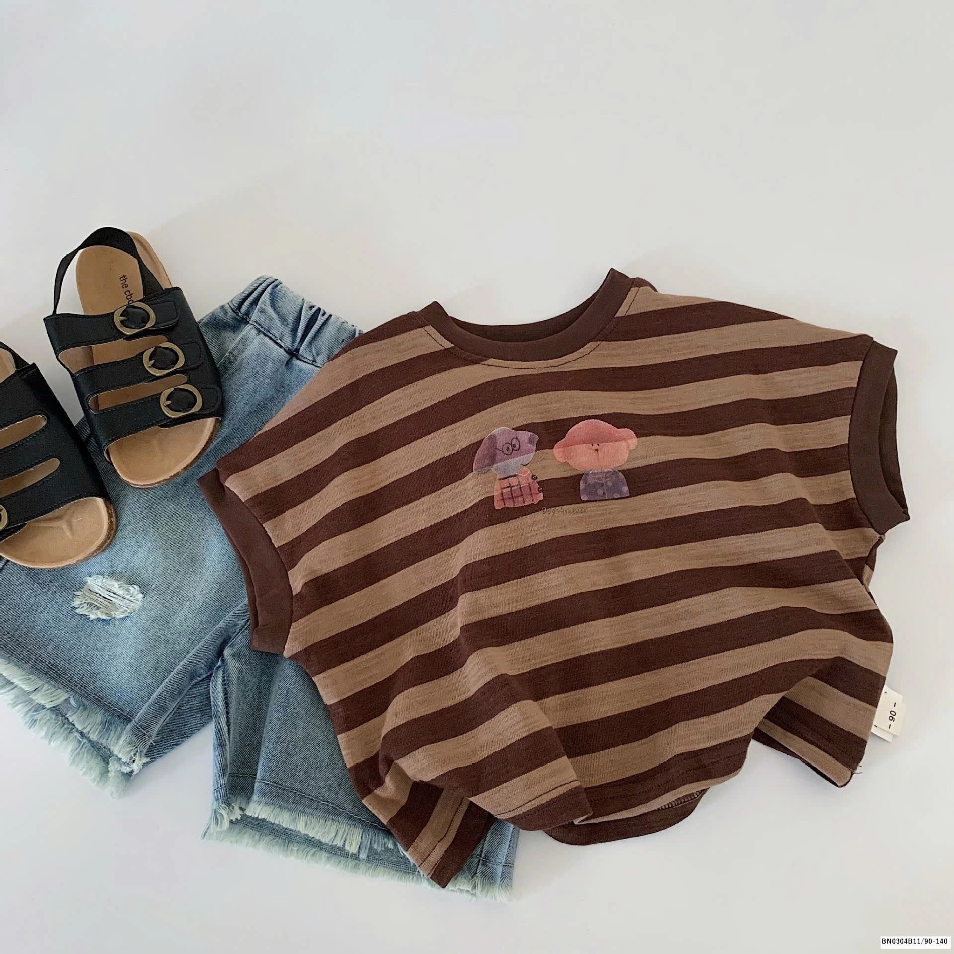 ÁO SÁT NÁCH KẺ NGANG XUẤT HÀN NGỘ NGHĨNH