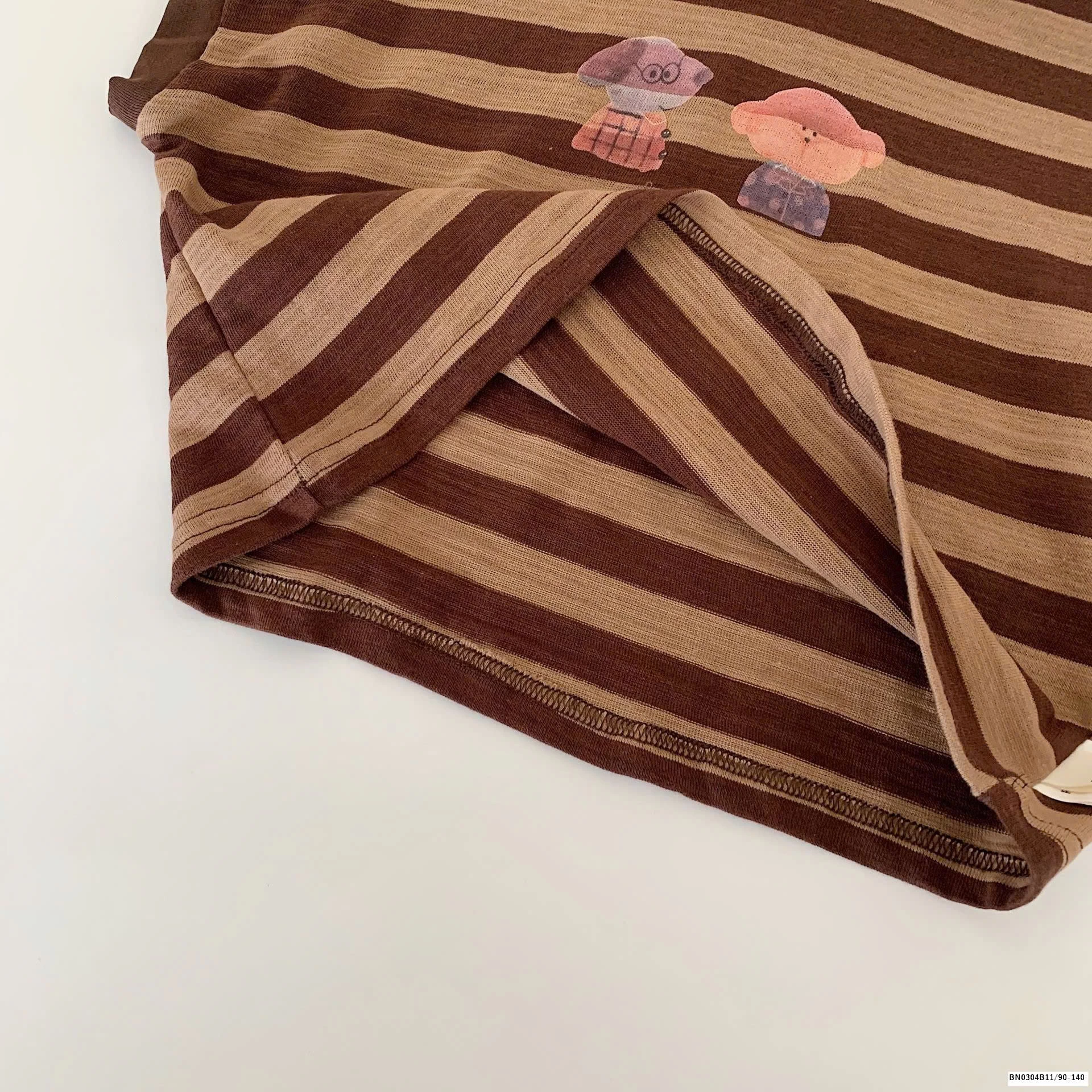 ÁO SÁT NÁCH KẺ NGANG XUẤT HÀN NGỘ NGHĨNH