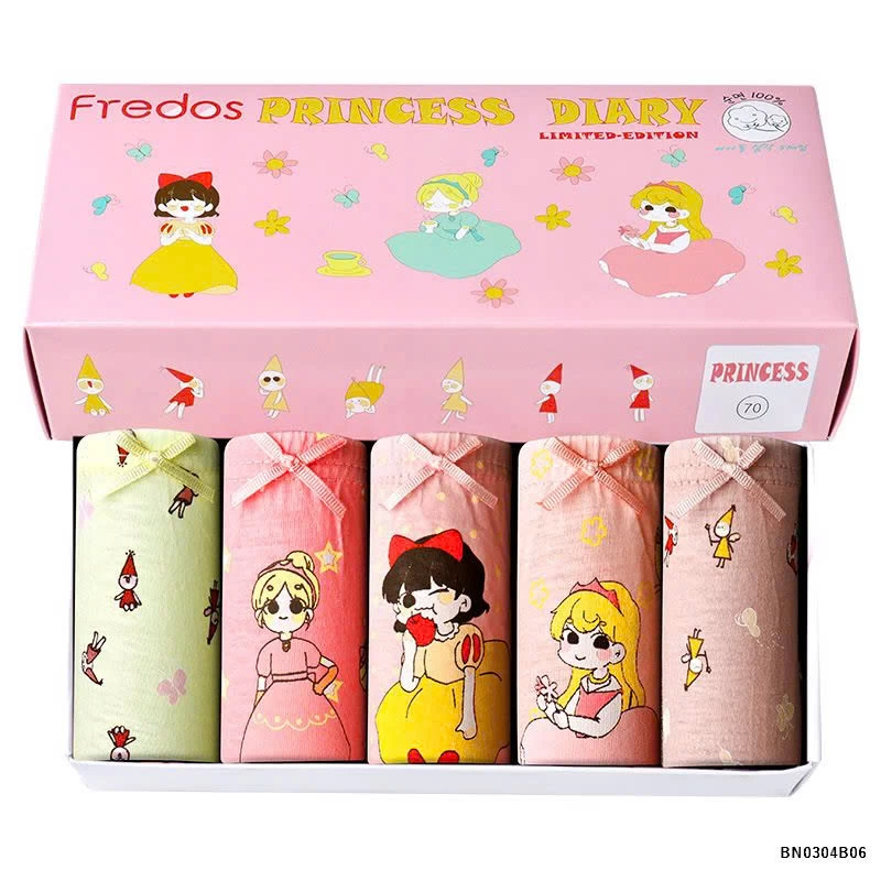 BOX 5 CHIP COTTON TAM GIÁC BÉ GÁI