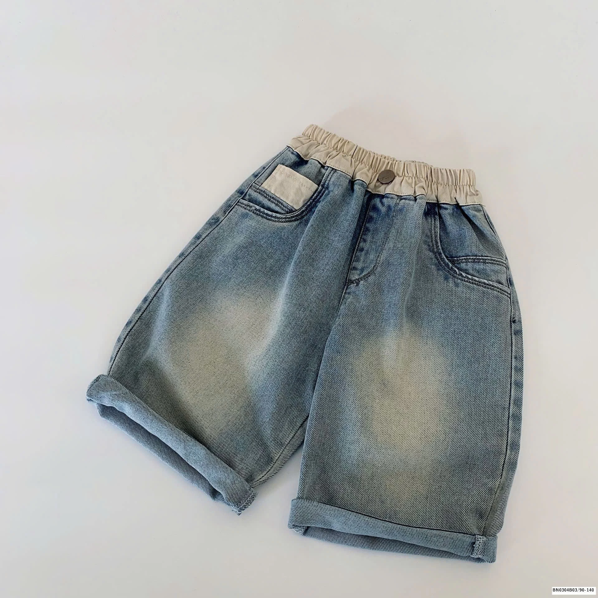 QUẦN JEAN BÉ TRAI PHỐI CẠP CHUN