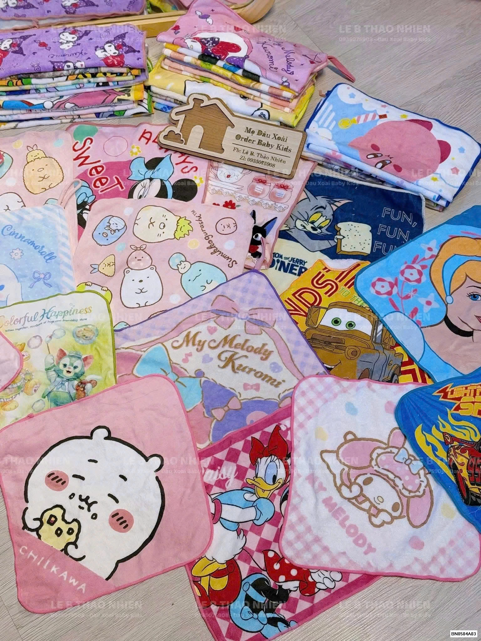 SÉT 5 KHĂN MẶT DỄ THƯƠNG