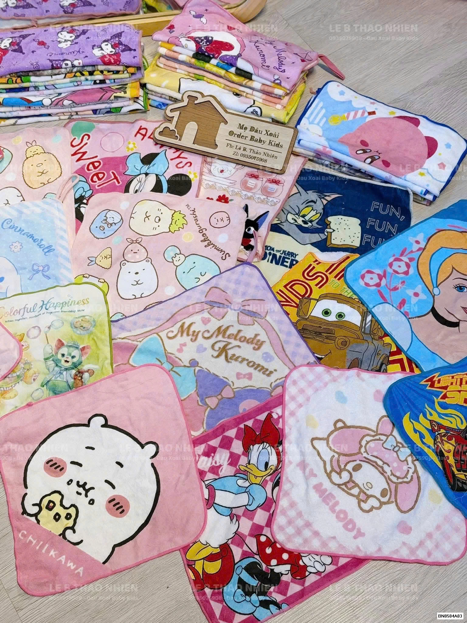 SÉT 5 KHĂN MẶT DỄ THƯƠNG