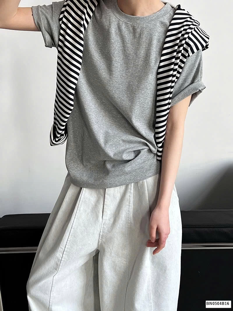 ÁO THUN TRƠN MÀU NỮ