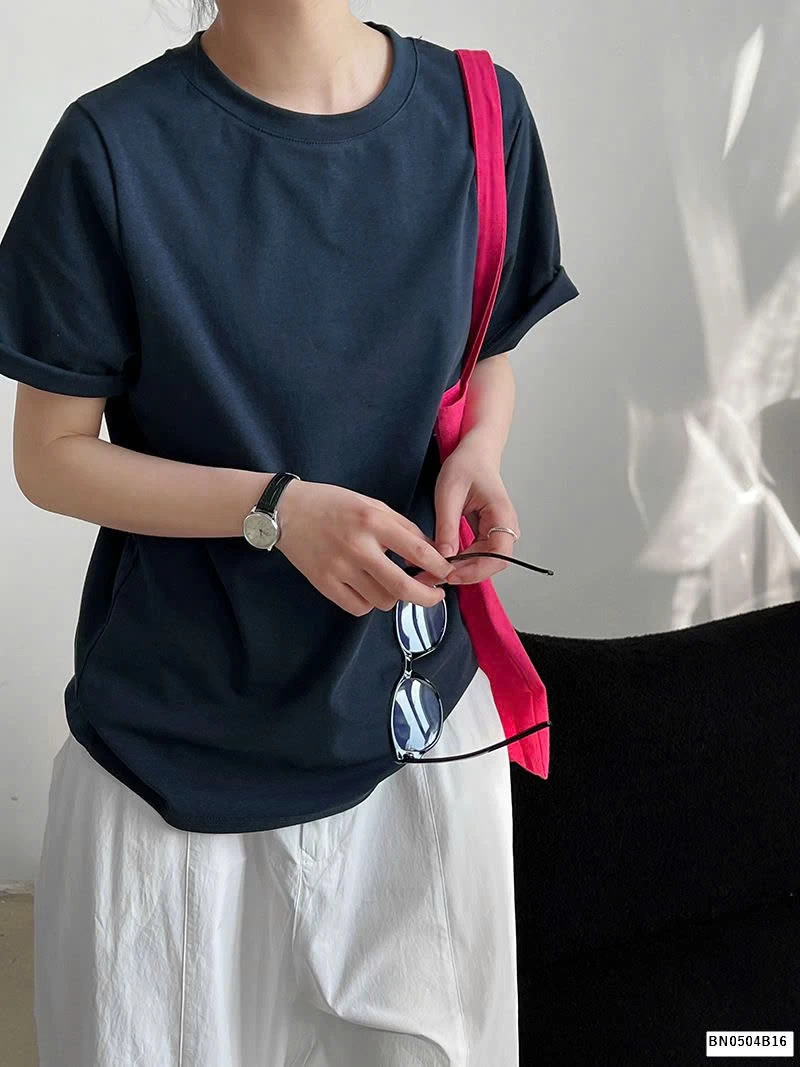 ÁO THUN TRƠN MÀU NỮ