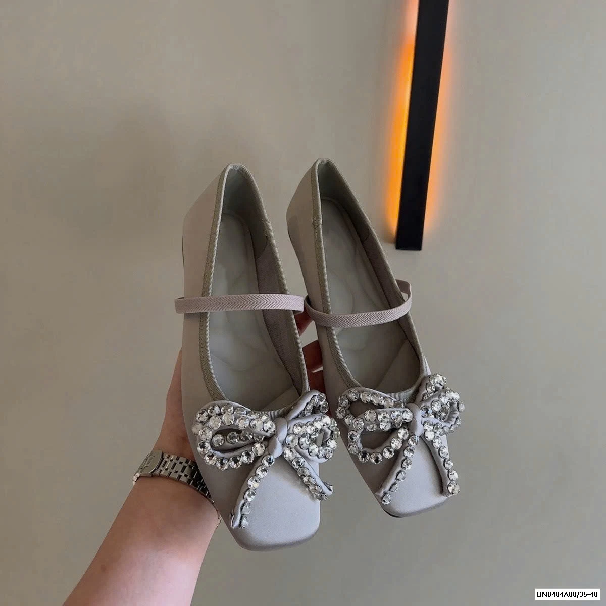 GIÀY BÚP BÊ MARY JANE ĐÍNH ĐÁ