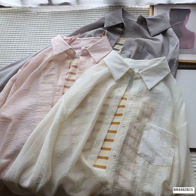 ÁO SƠ MI NỮ HÀN QUỐC