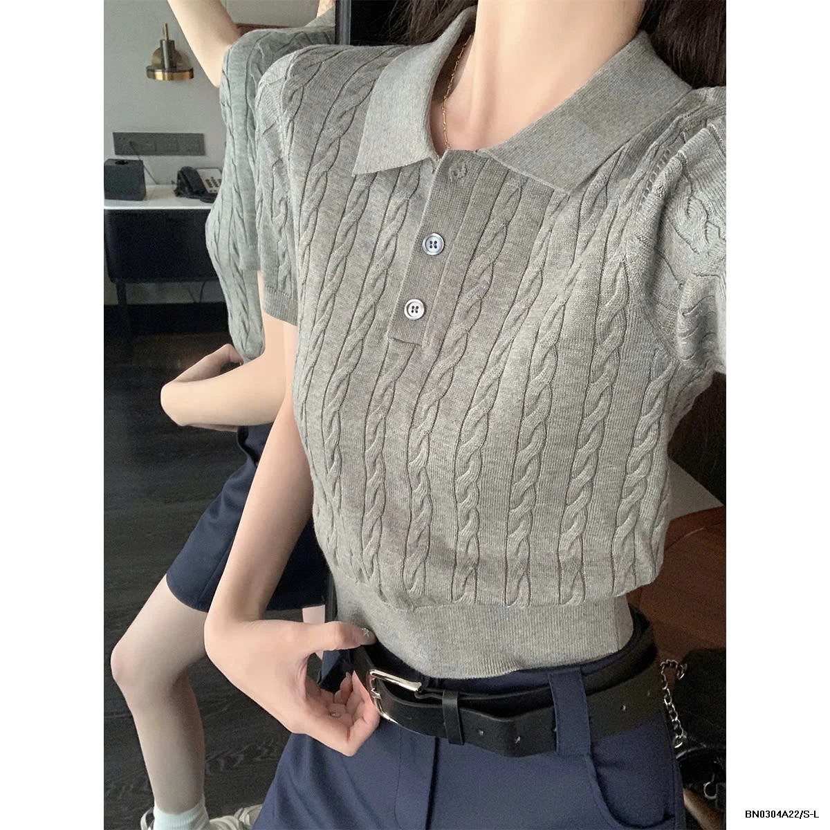 POLO LEN CROPTOP